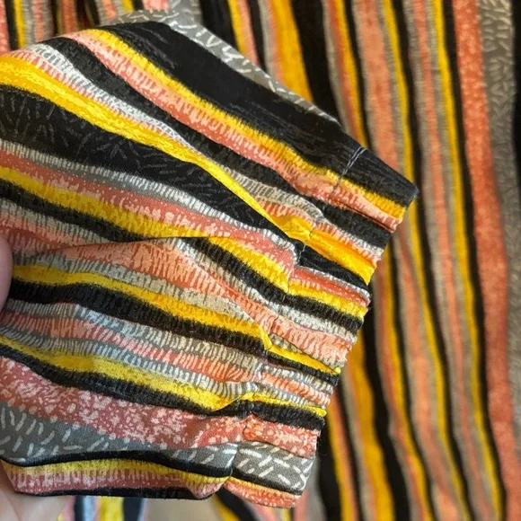 Vintage Gitano Striped Multicolor lounge Men's Pants - Picture 6 of 7